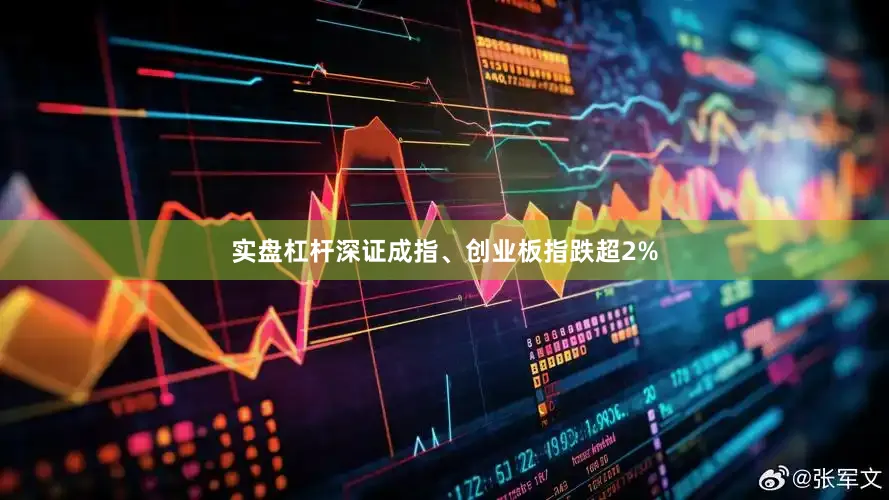 实盘杠杆深证成指、创业板指跌超2%
